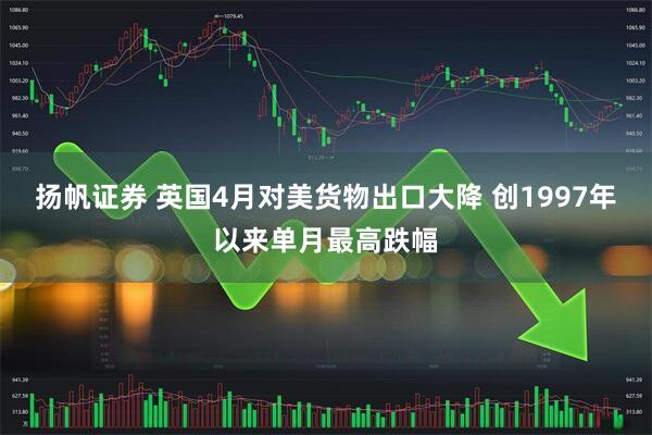 扬帆证券 英国4月对美货物出口大降 创1997年以来单月最高跌幅